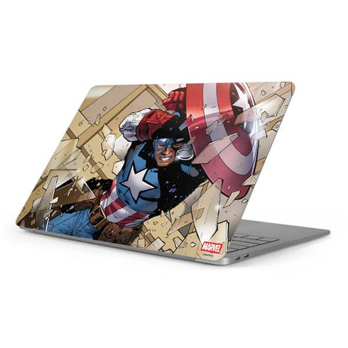 Marvel Captain America Epic Shield Break Apple MacBook Pro 16-inch Skin